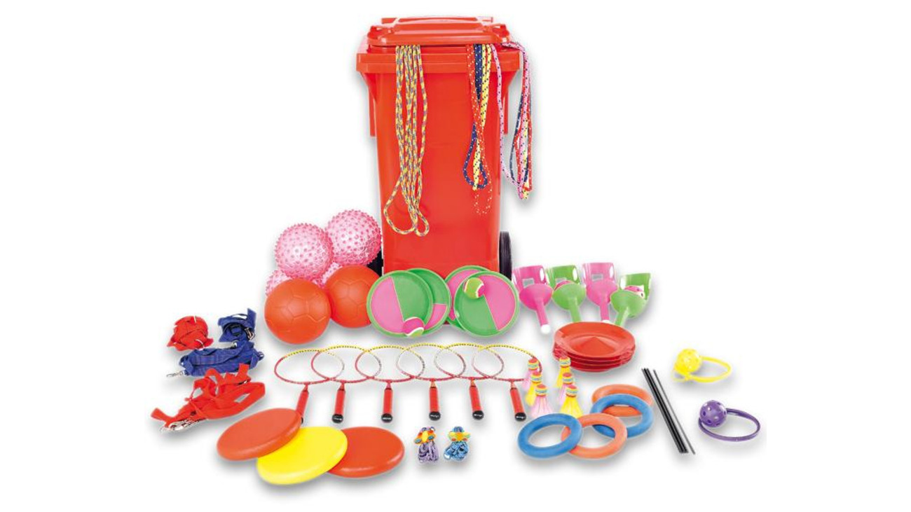 Spiel- und Pausentonne