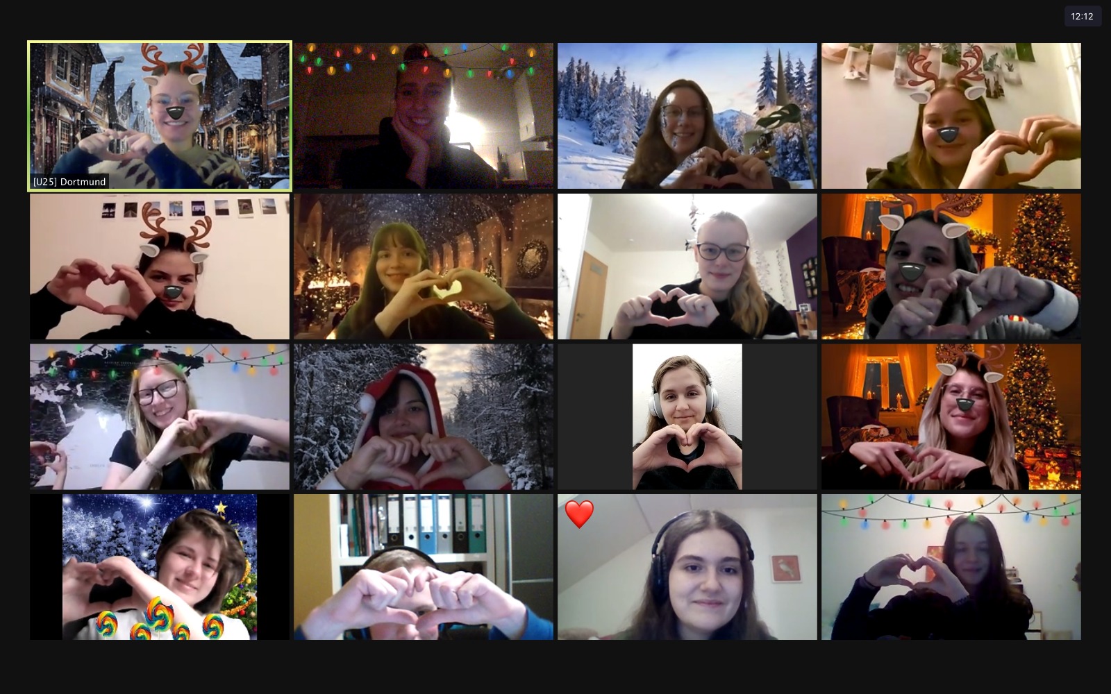 Austausch und Fortbildung der Peers Anfang 2022 per Videokonferenz