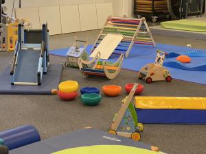 Winterspielplatz für die Kleinsten