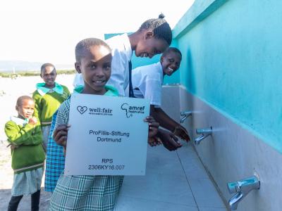 Wasserversorgung für Schüler:innen in Kenia